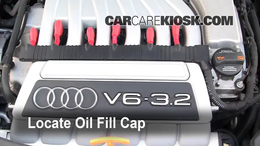 2008 Audi A3 Quattro 3.2L V6 Oil